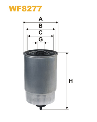 Slika WIX FILTERS - WF8277 - Filter za gorivo (Sistem za dovod goriva)