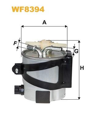 Slika WIX FILTERS - WF8394 - Filter za gorivo (Sistem za dovod goriva)