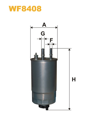 Slika WIX FILTERS - WF8408 - Filter za gorivo (Sistem za dovod goriva)