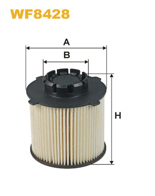 Picture of WIX FILTERS - WF8428 - Fuel filter (Fuel Supply System)