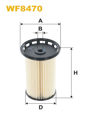 Picture of WIX FILTERS - WF8470 - Fuel filter (Fuel Supply System)