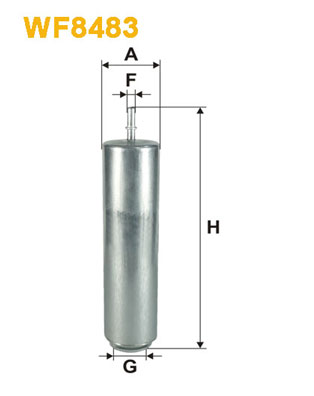 Picture of WIX FILTERS - WF8483 - Fuel filter (Fuel Supply System)