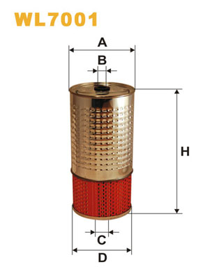 WIX FILTERS - WL7001 - Filter za ulje (Podmazivanje)