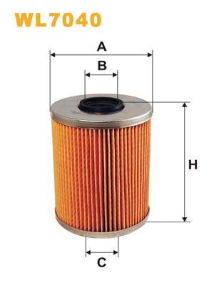 WIX FILTERS - WL7040 - Filter za ulje (Podmazivanje)