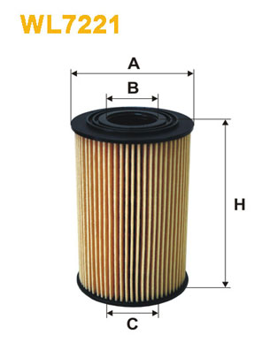 WIX FILTERS - WL7221 - Filter za ulje (Podmazivanje)