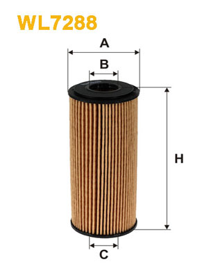 WIX FILTERS - WL7288 - Filter za ulje (Podmazivanje)