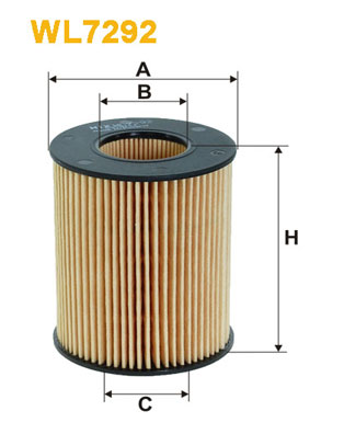 WIX FILTERS - WL7292 - Filter za ulje (Podmazivanje)