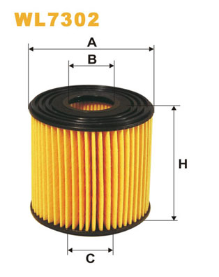 Picture of WIX FILTERS - WL7302 - Oil Filter (Lubrication)