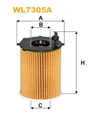 Picture of WIX FILTERS - WL7305A - Oil Filter (Lubrication)