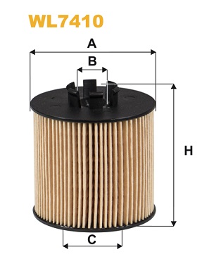 Picture of WIX FILTERS - WL7410 - Oil Filter (Lubrication)