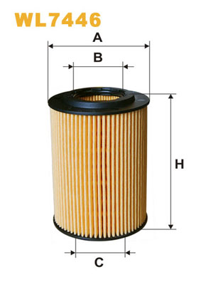 WIX FILTERS - WL7446 - Filter za ulje (Podmazivanje)