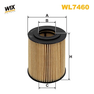 Picture of WIX FILTERS - WL7460 - Oil Filter (Lubrication)