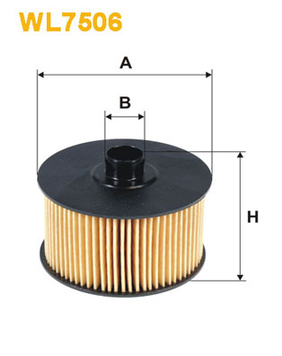 WIX FILTERS - WL7506 - Filter za ulje (Podmazivanje)