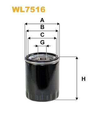 Picture of WIX FILTERS - WL7516 - Oil Filter (Lubrication)