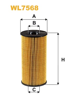 WIX FILTERS - WL7568 - Filter za ulje (Podmazivanje)