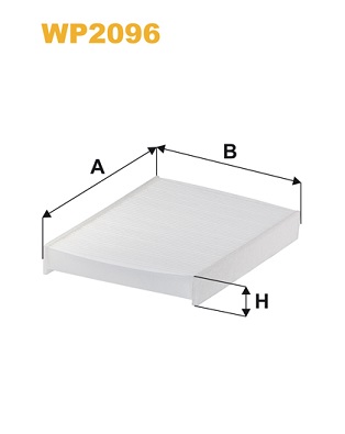 Picture of WIX FILTERS - WP2096 - Filter, interior air (Heating/Ventilation)