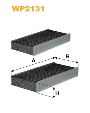 WIX FILTERS - WP2131 - Filter, vazduh unutrašnjeg prostora (Grejanje/ventilacija)