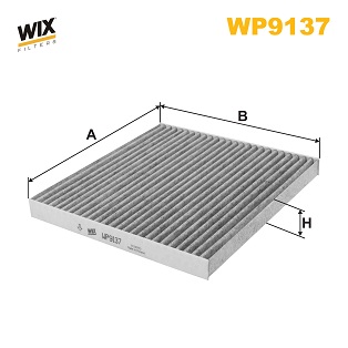 Picture of WIX FILTERS - WP9137 - Filter, interior air (Heating/Ventilation)