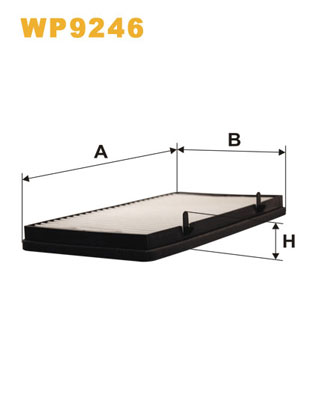 Picture of WIX FILTERS - WP9246 - Filter, interior air (Heating/Ventilation)