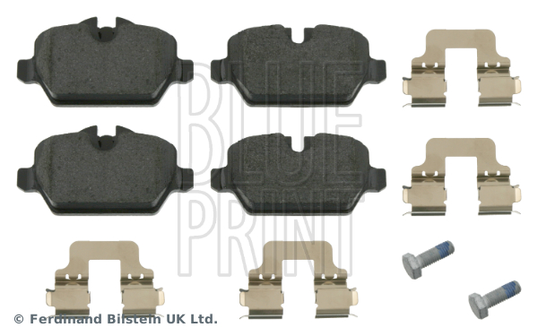 Picture of BLUE PRINT - ADB114214 - Brake Pad Set, disc brake (Brake System)