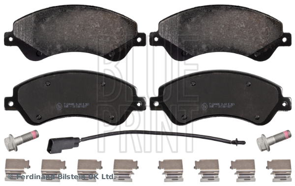 Picture of BLUE PRINT - ADF124219 - Brake Pad Set, disc brake (Brake System)