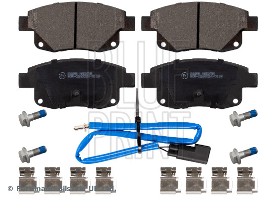 Picture of BLUE PRINT - ADF124221 - Brake Pad Set, disc brake (Brake System)
