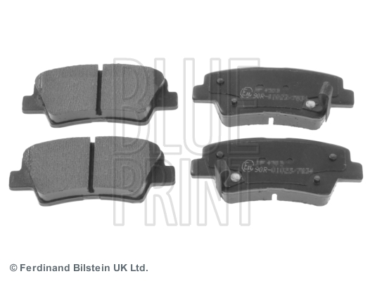 Picture of BLUE PRINT - ADG042100 - Brake Pad Set, disc brake (Brake System)