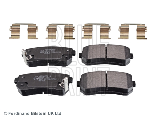 Picture of BLUE PRINT - ADG042119 - Brake Pad Set, disc brake (Brake System)