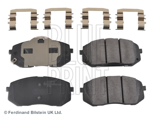 Picture of BLUE PRINT - ADG042161 - Brake Pad Set, disc brake (Brake System)