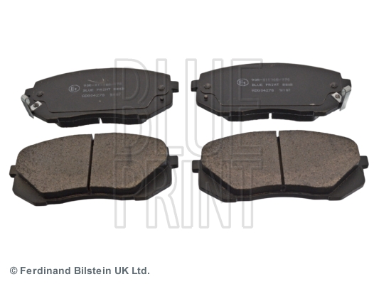 Picture of BLUE PRINT - ADG04278 - Brake Pad Set, disc brake (Brake System)