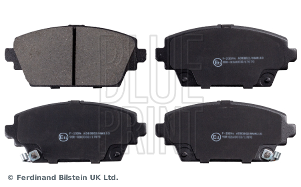 Picture of BLUE PRINT - ADH24256 - Brake Pad Set, disc brake (Brake System)