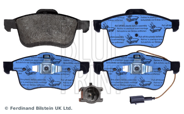 Picture of BLUE PRINT - ADL144215 - Brake Pad Set, disc brake (Brake System)