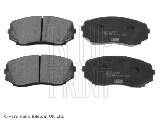 Picture of BLUE PRINT - ADM54297 - Brake Pad Set, disc brake (Braking System)