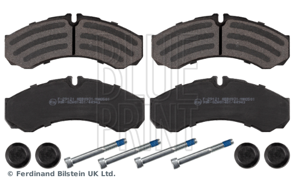 Picture of Brake Pad Set -  disc brake - BLUE PRINT - ADN142153
