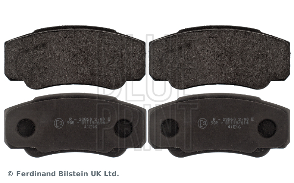 Picture of BLUE PRINT - ADP154245 - Brake Pad Set, disc brake (Braking System)