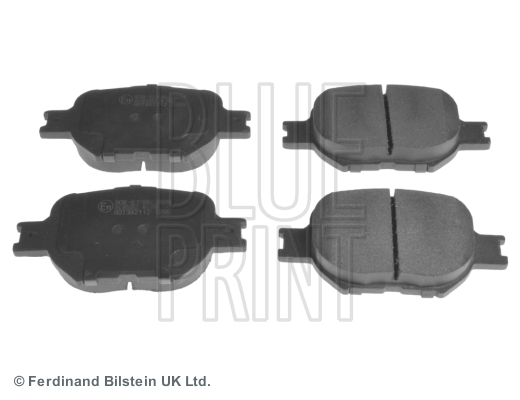Picture of BLUE PRINT - ADT342112 - Brake Pad Set, disc brake (Brake System)