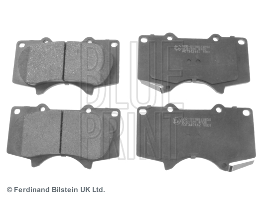 Picture of BLUE PRINT - ADT342142 - Brake Pad Set, disc brake (Braking System)