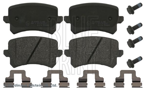 Picture of BLUE PRINT - ADV184231 - Brake Pad Set, disc brake (Braking System)