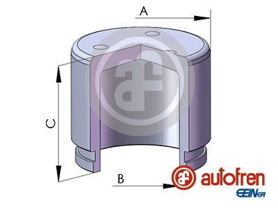 AUTOFREN SEINSA - D02553 - Klip, kočione čeljusti (Kočioni uređaj)