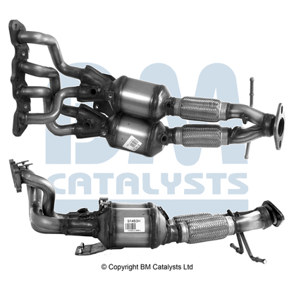 Picture of BM CATALYSTS - BM91483H - Catalytic Converter (Exhaust System)