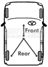 Picture of FIRST LINE - FKB2501 - Cable, parking brake (Brake System)