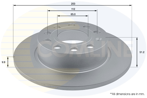 Slika COMLINE - ADC1457 - Kočioni disk (Kočioni uređaj)