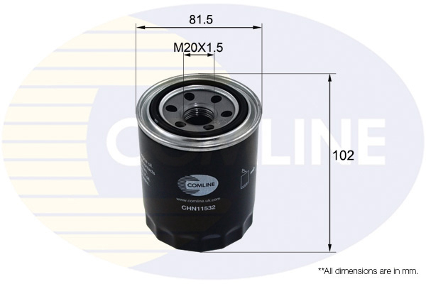 COMLINE - CHN11532 - Filter za ulje (Podmazivanje)