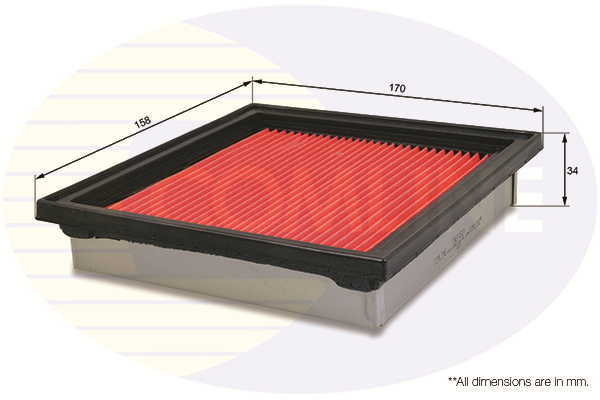 Slika COMLINE - CNS12221 - Filter za vazduh (Sistem za dovod vazduha)