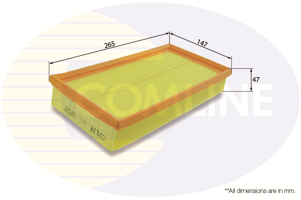 COMLINE - EAF020 - Filter za vazduh (Sistem za dovod vazduha)