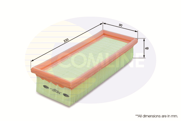 COMLINE - EAF027 - Filter za vazduh (Sistem za dovod vazduha)