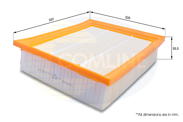 COMLINE - EAF030 - Filter za vazduh (Sistem za dovod vazduha)