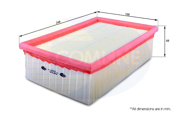 Slika COMLINE - EAF425 - Filter za vazduh (Sistem za dovod vazduha)