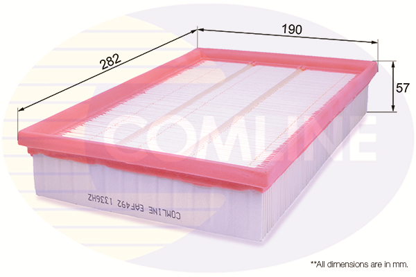 COMLINE - EAF492 - Filter za vazduh (Sistem za dovod vazduha)