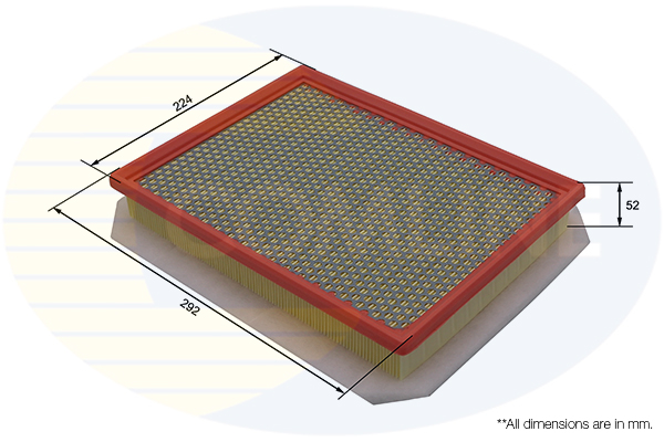 COMLINE - EAF552 - Filter za vazduh (Sistem za dovod vazduha)